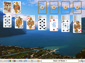 Klondike solitaire